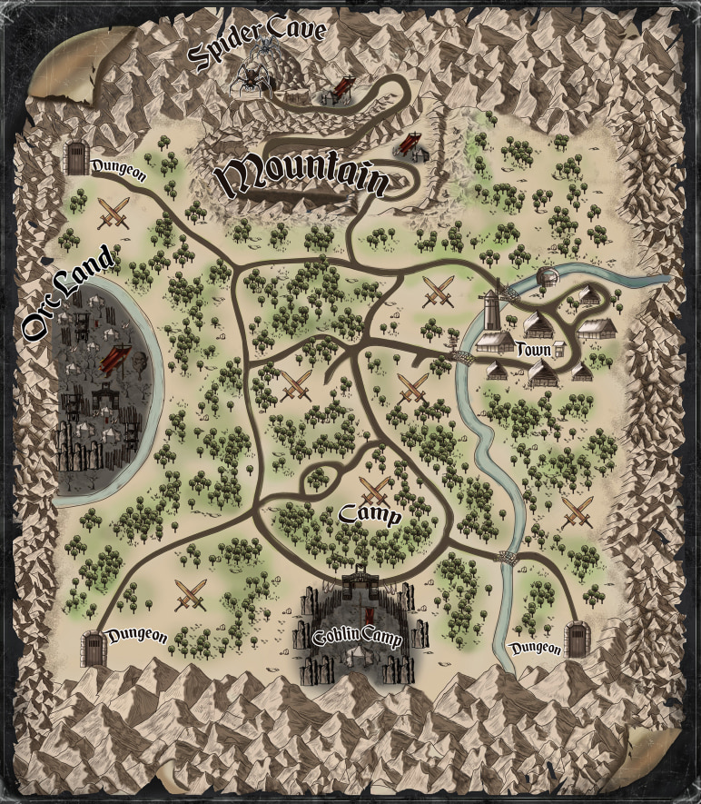 the dwarf map